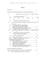 Đầu tư nâng cao năng lực cạnh tranh tại công ty cổ phần Sông Đà 1 trong những năm gần đây