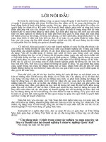 Ứng dụng máy vi tính trong công tác nghiệp vụ mua nguyên vật liệu và thanh toán tại doanh nghiệp tư nhân-xí nghiệp Quốc Anh