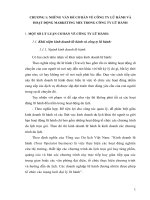 12 Hoạt động Marketing Mix ở Chi nhánh Công ty dịch vụ du lịch Bến Thành tại Hà Nội