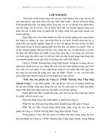 Tiêu thụ sản phẩm tại công ty TNHH Thương Mại Tổng Hợp Quỳnh Trang