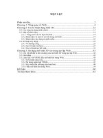 Áp dụng các mô hình 3D vào trong tạo lập web