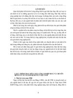 quá trình thay đổi tư duy công nghiệp hóa và chuyển dịch cơ cấu ngành kinh tế ở Việt Nam