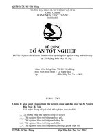 Nghiên cứu kết cấu và hoàn thiện hệ thống thử nghiệm công suất đầu máy tại xí nghiệp Đầu máy Hà Nội