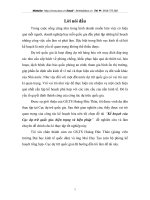 Kế hoạch của Cục dự trữ quốc gia- hiện trạng và biện pháp