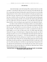 Giải pháp nâng cao hiệu quả hoạt động tài trợ xuất khẩu tại chi nhánh ngân hàng ngoại thương hà nội