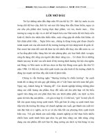 Chiến lược cạnh tranh hiệu quả công ty mí đường Hòa Bình