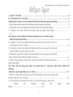 Năng lực chịu trách nhiệm bồi thường thiệt hại của cá nhân do gây thiệt hại ngoài hợp đồng- một số vấn đề lý luận và thực tiễn