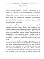 Giải pháp về tính cân đối giữa huy động nguồn và sử dụng nguồn vốn nhằm đảm bảo hiệu quả kinh doanh tại Ngân hàng nông nghiệp và phát triển nông thôn Hà Nội