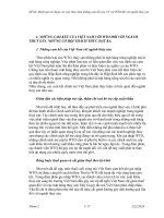 NHỮNG CAM KẾT CỦA VIỆT NAM VỚI WTO ĐỐI VỚI NGÀNH THUỶ SẢN. NHỮNG CƠ HỘI THÁCH THỨC ĐẶT RA