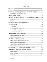 Quản lý Điểm học sinh PTTH