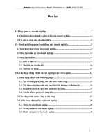 Các hoạt động chính và các nghiệp vụ có liên quan Tổng công ty công trình đường thuỷ