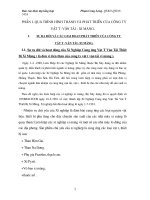 Khảo sát các mặt hoạt động của công ty vật tư - vận tải - xi măng