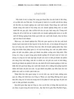 Tổ chức công tác kế toán chi phí sản xuất và tính giá thành sản phẩm tại Công ty nhựa cao cấp Hàng Không