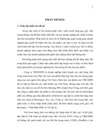 542 Hoàn thiện tổ chức và quản lý kênh phân phối sản phẩm của Công ty TRIUMPH International (Vietnam) Ltd trên thị trường nội địa