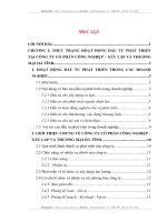 Hoạt động đầu tư phát triển trong công ty công nghiệp – xây lắp và thương mại Hà Tĩnh. Thực trạng và giải pháp