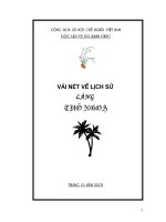 Vài nét về lịch sử làng