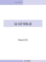 xác suất thống kê