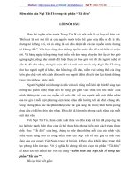 Điểm nhìn của Ngô Tất Tố trong tác phẩm “Tắt đèn”