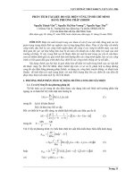 tài liệu đo sâu điện vùng TP Hồ Chí Minh bằng phương pháp ZOHDY