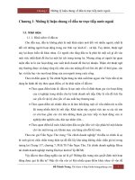 Bài giảng FDI - chương 1