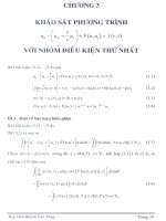 Khảo sát  phương trình sóng phi tuyến trong không gian Sobolev có trọng 5