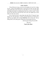 một số giải pháp nhằm đẩy mạnh công tác phòng chống buôn lậu và gian lận thương mại tại cục Hải quan hà nội