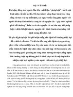 bồi thường thiệt hại không phải là hình phạt mà là một loại trách nhiệm, một loại nghĩa vụ của người có hành vi gây thiệt hại