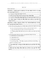 Hoàn thiện công tác thẩm định dự án đầu tư tại Ngân hàng Thương mại Cổ phần Ngoại thương Việt Nam