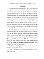 Thúc đẩy hoạt động bán vật liệu xây dựng tại công ty TNHH Thương mại và xây dựng Trung Chính