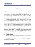 Xây dựng chiến lược bán hàng cho Công ty Cổ Phần Mỹ Việt giai đoạn 2011 – 2015