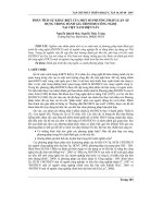 phân tích sự khác biệt của một số phương pháp luận áp dụng trong đánh giá trình độ công nghệ