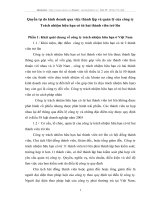 Quyền tự do kinh doanh qua việc thành lập và quản lý của công ty Trách nhiệm hữu hạn có từ hai thành viên trở lên
