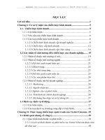 Hoàn thiện chiến lược kinh doanh dịch vụ di động ở công ty Viễn Thông Viettel