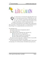 Vận dụng thủ tục phân tích trong kiểm toán báo cáo tài chính tại công ty TNHH Kiểm toán và kế toán AAC