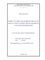 606 Định hướng chiến lược Marketing của Công ty LOTTERIA đến năm 2010