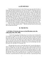 Phân tích chế định chủ tịch nước theo quy định của pháp luật hiện hành