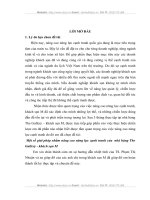 Một số giải pháp nhằm nâng cao năng lực cạnh tranh của  nhà hàng The Gallery - khách sạn M