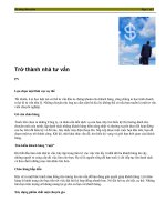 Trở thành nhà tư vấn