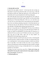 Chính sách tín dụng của NHNN&PTNT Việt Nam đối với phát triển kinh tế nông nghiệp và nông thôn khu vực tây nguyên