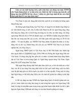 Xây dựng ma trận TOWS cho Ngân hàng Quốc tế