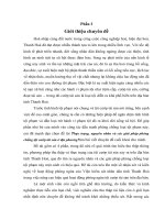 Thực trạng, nguyên nhân và các giải pháp phòng chống tội cướp tài sản ở địa phương