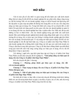 Giải pháp nâng cao hiệu quả sử dụng vốn của công ty cổ phần liên hiệp thực phẩm