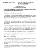 CÂU HỎI ÔN THI  Phần chính sách bảo hiểm xã hội