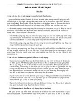 Phân tích hiệu quả kinh tế- xã hội của dự án đầu tư