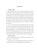 487 Xây dựng chiến lược cạnh tranh ngành gốm mỹ nghệ Vĩnh Long