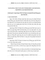 Thực trạng về tình hình quản lý rủi ro tín dụng tại ngân hàng TMCP GP Bank Hà nội Phòng giao dịch Phố Huế