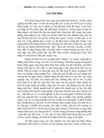 Mối quan hệ biện chứng giữa phát triển kinh tế với bảo vệ môi trường sinh thái trong nền kinh tế thị trường định hướng XHCN ở nước ta hiện nay