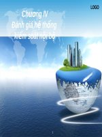 Đánh giá hệ thống kiểm soát nội bộ