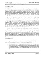 kết luận về phương pháp xử lý nước thải