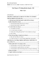 Báo cáo thực tập tại Công ty CP chứng khoán sài gòn - SSI